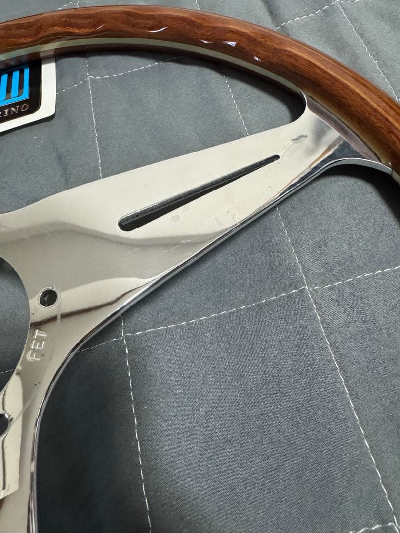 NARDI ナルディN140クラッシックウッドポリッシュスポーク38φ