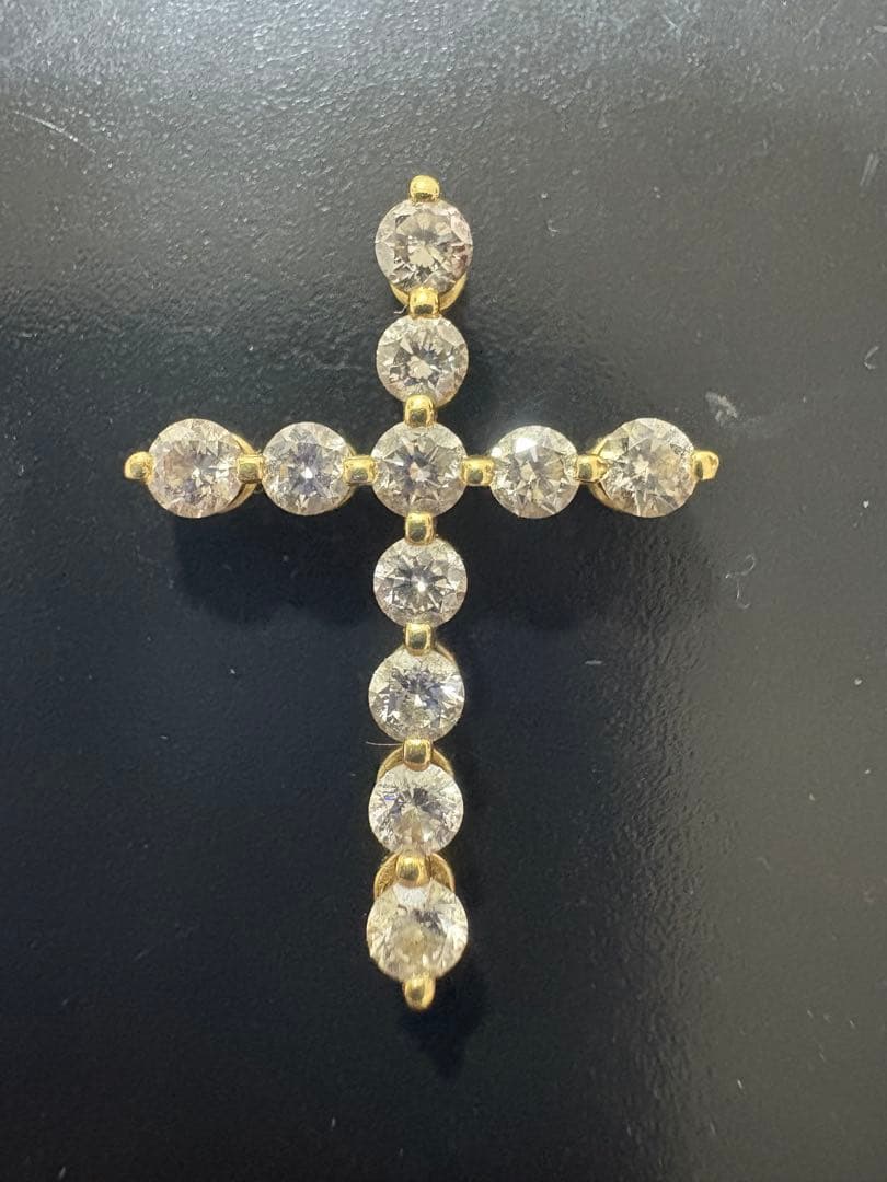 高級 ダイヤモンド1ct K18 ペンダントヘッド【ペンダントトップのみ】