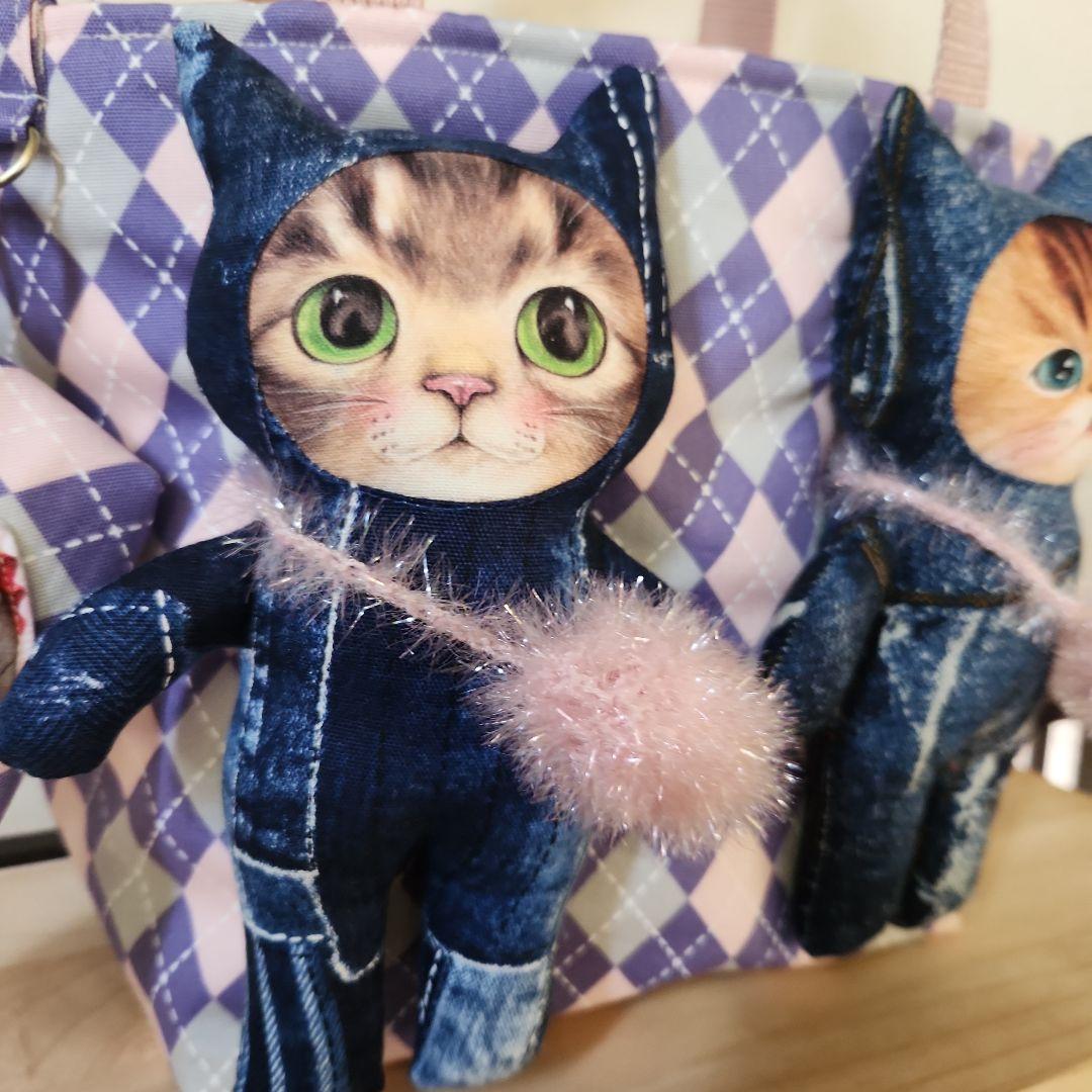 ゆ*ら様 コヤンイサムチョン　にゃんにゃんトート ハンドメイド