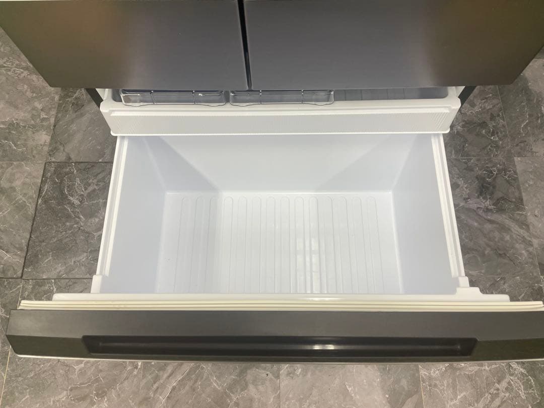 シャープ ノンフロン冷凍冷蔵庫 SJ-MF46K-H 457L