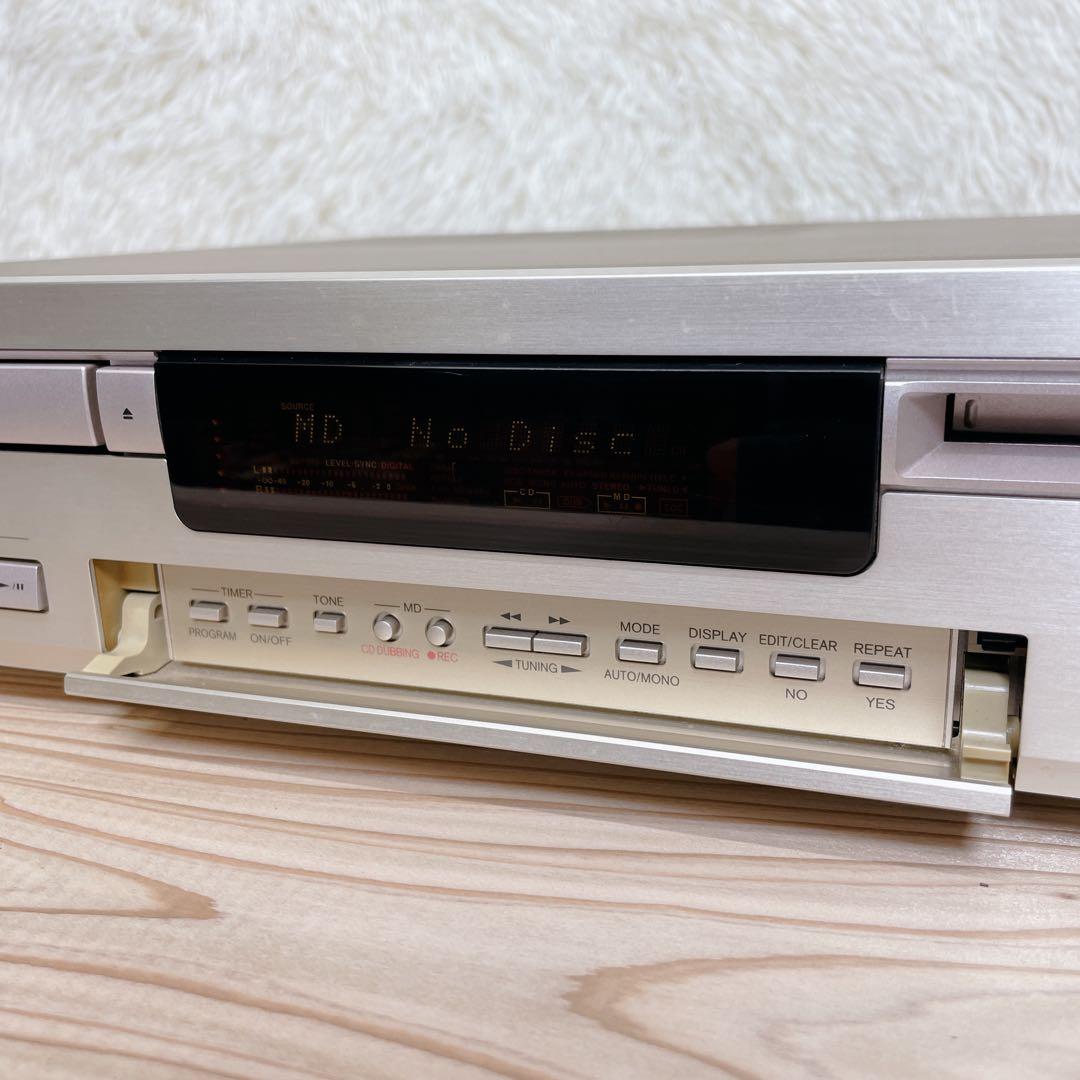 ONKYO FR-435 CD/MDプレイヤー 音出し確認済み