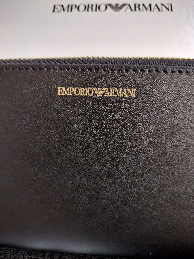 EMPORIO ARMANI 長財布 ラウンドファスナー 新品未使用