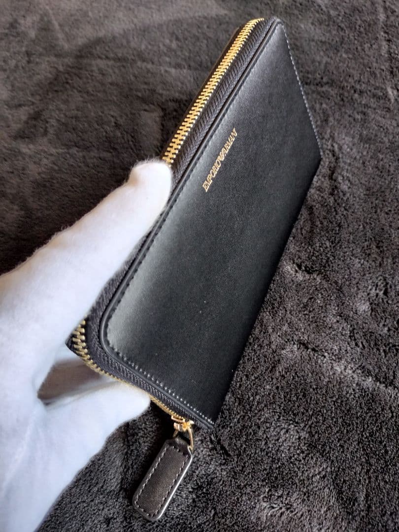 EMPORIO ARMANI 長財布 ラウンドファスナー 新品未使用