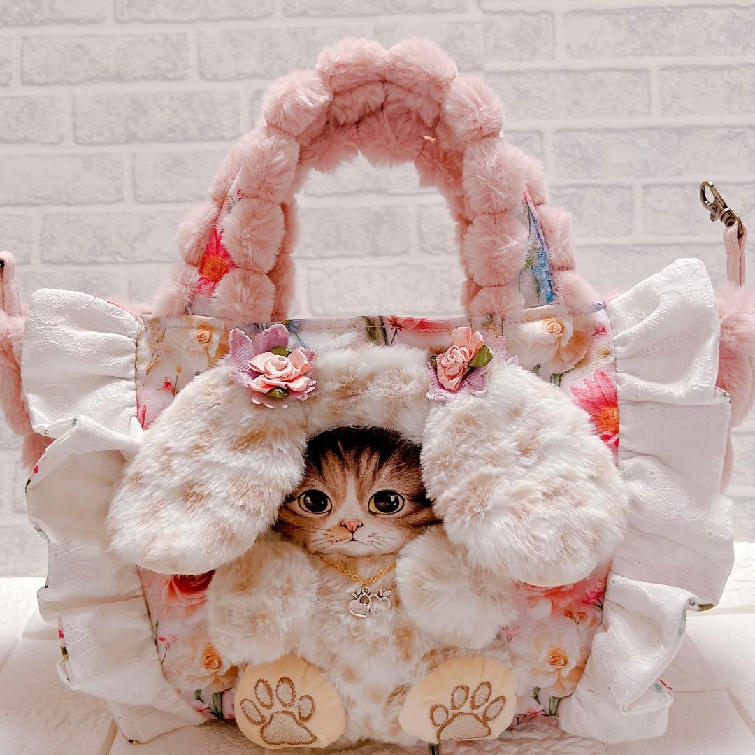 コヤンイサムチョン ♡ロップイヤーちゃん ファーバッグ ハンドメイド