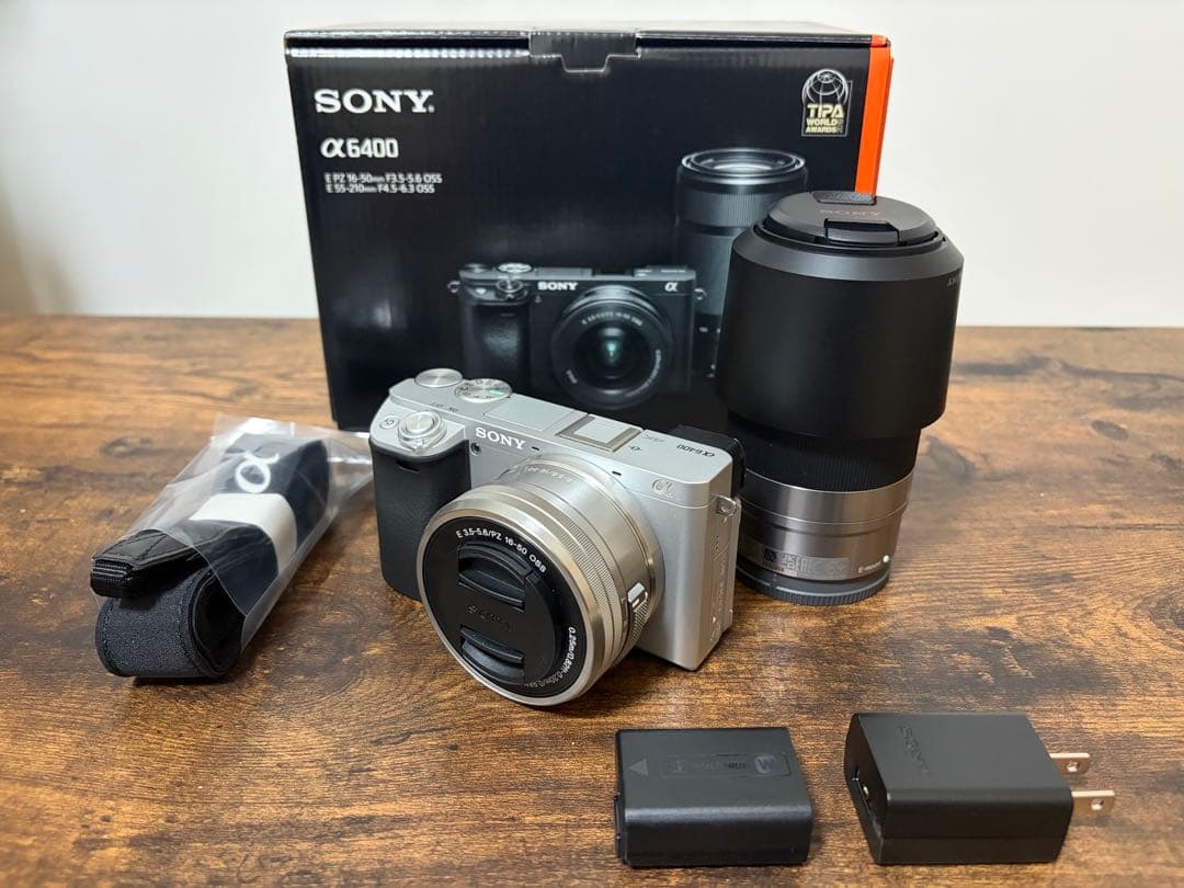 SONY α6400 ダブルズームレンズキット+単焦点レンズ