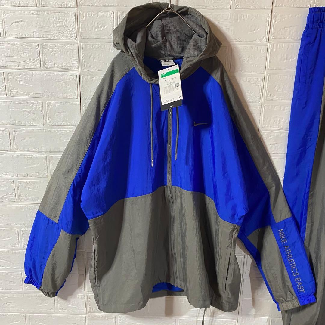 【未使用タグ付】ナイキ　y2k オーバーサイズセットアップナイロンジャケット