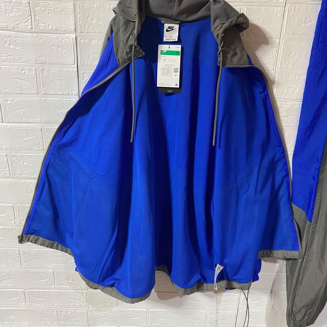【未使用タグ付】ナイキ　y2k オーバーサイズセットアップナイロンジャケット