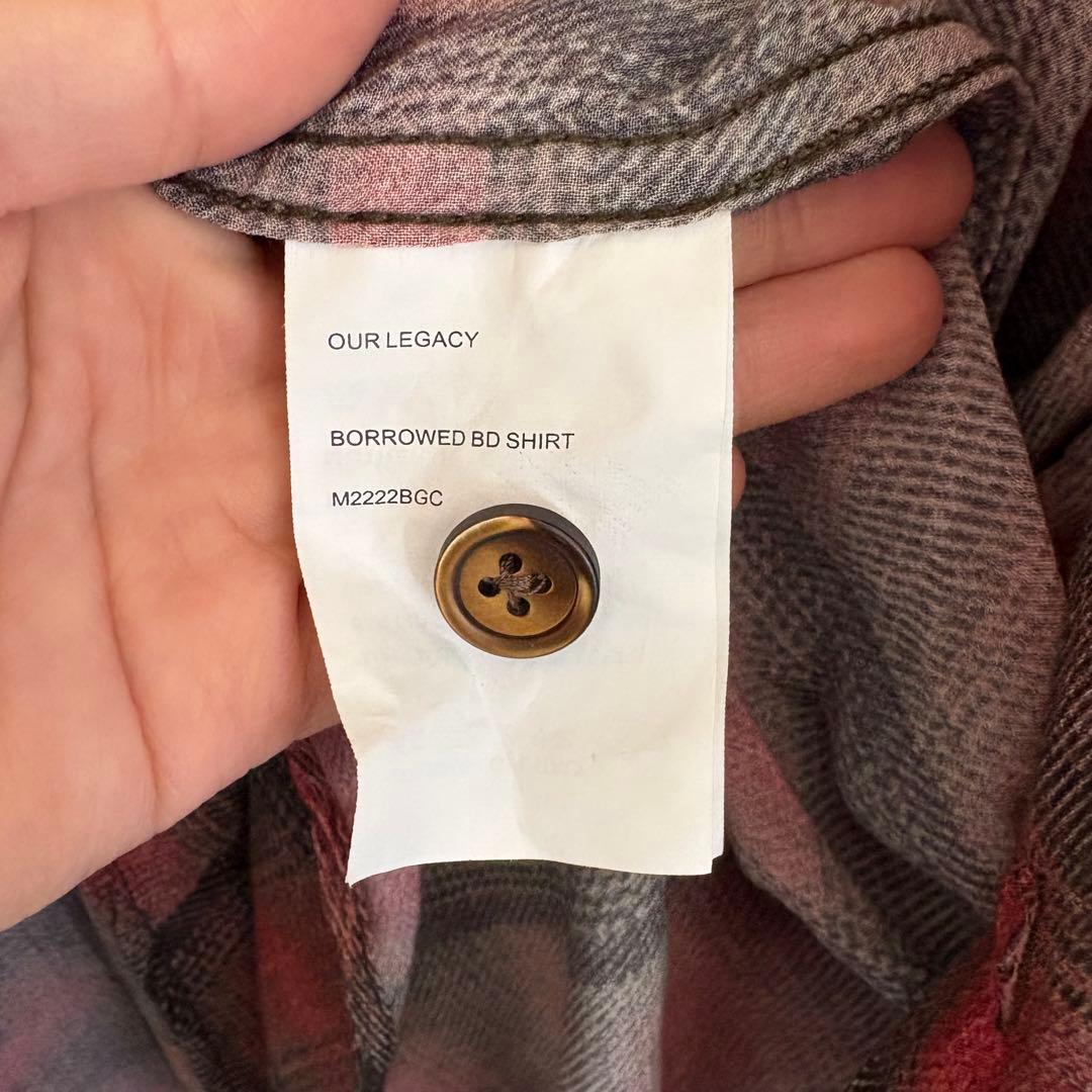 Y*.様 ourlegacy borrowed shirts Size46