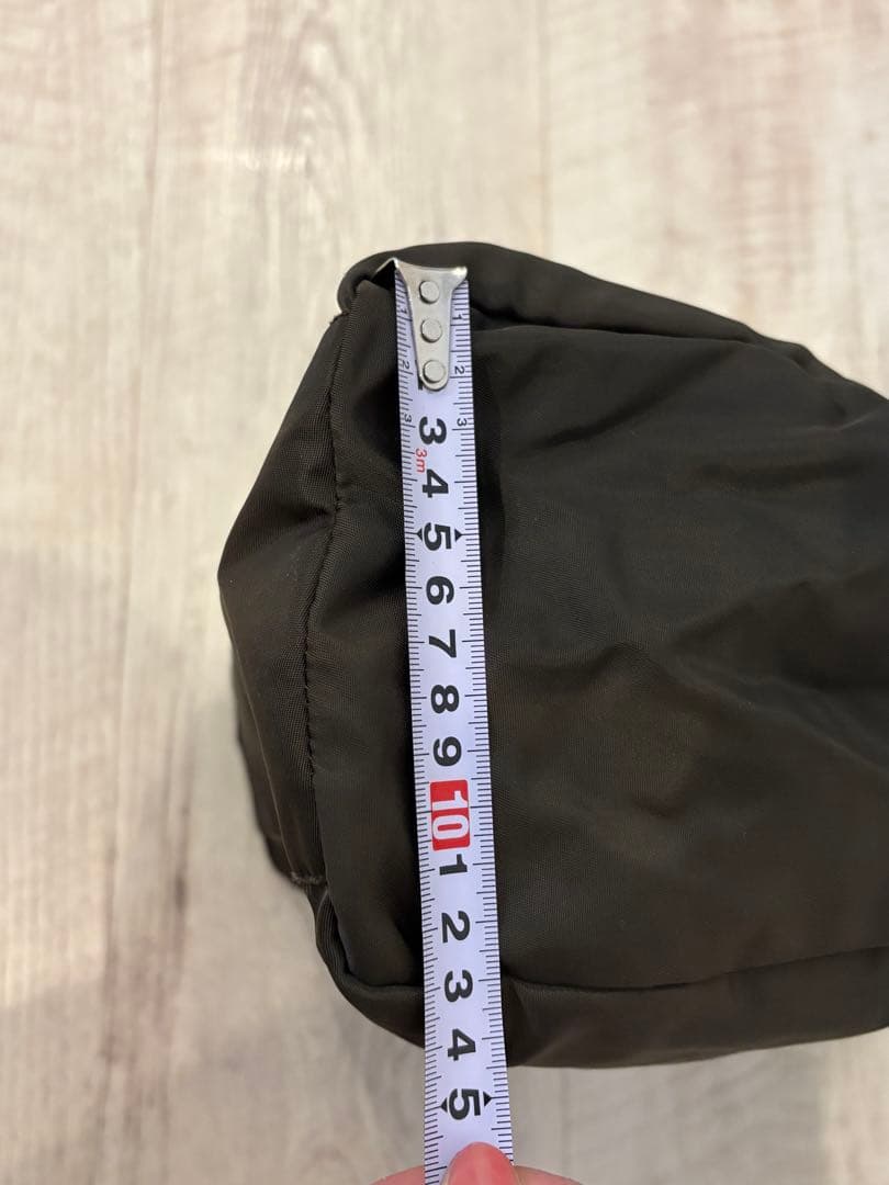 PRADA カーキ　ナイロン　 ハンドバッグ