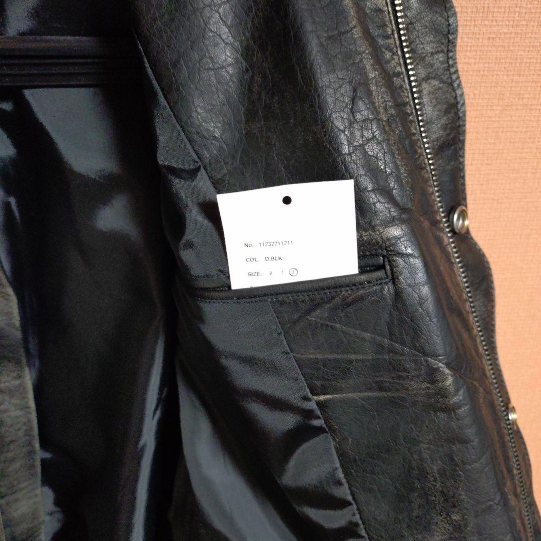 値下げ可！着用1回！メゾンスペシャルレザージャケット