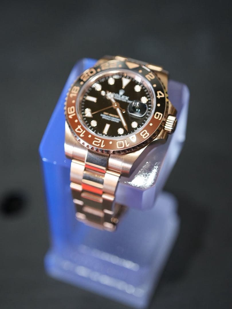 【A−】クリアムントル腕時計スタンド