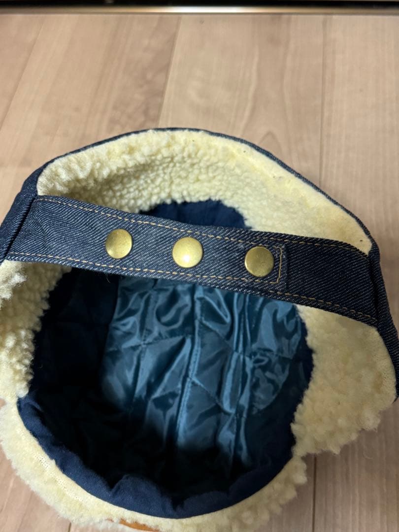 Lynch silversmith フライトキャップ　デニム