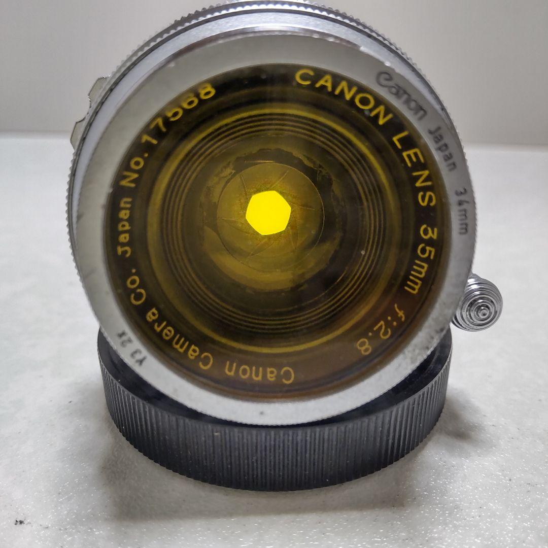 Canon LENS 35㎜ F2.8 オールドレンズ