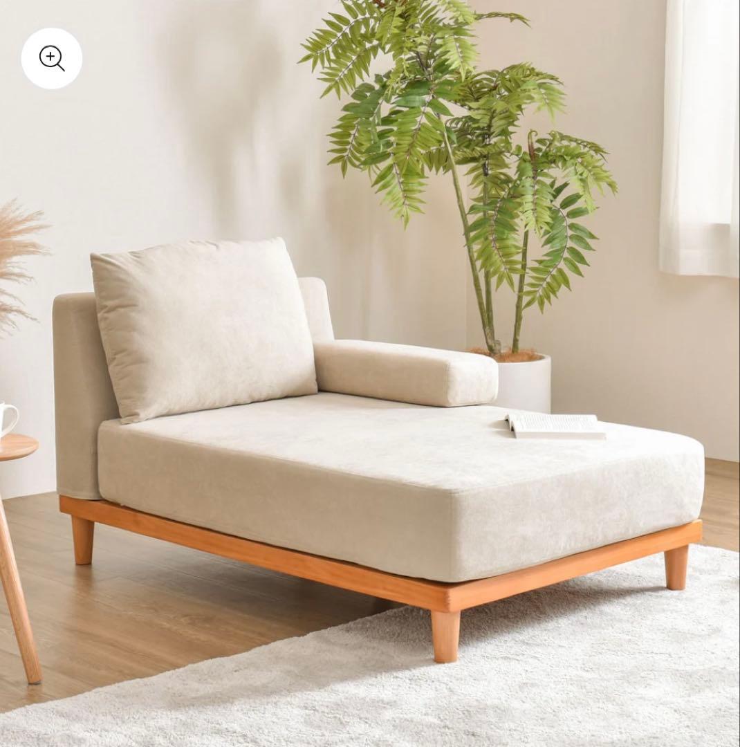 1人掛けソファカウチ　soroi クッション付