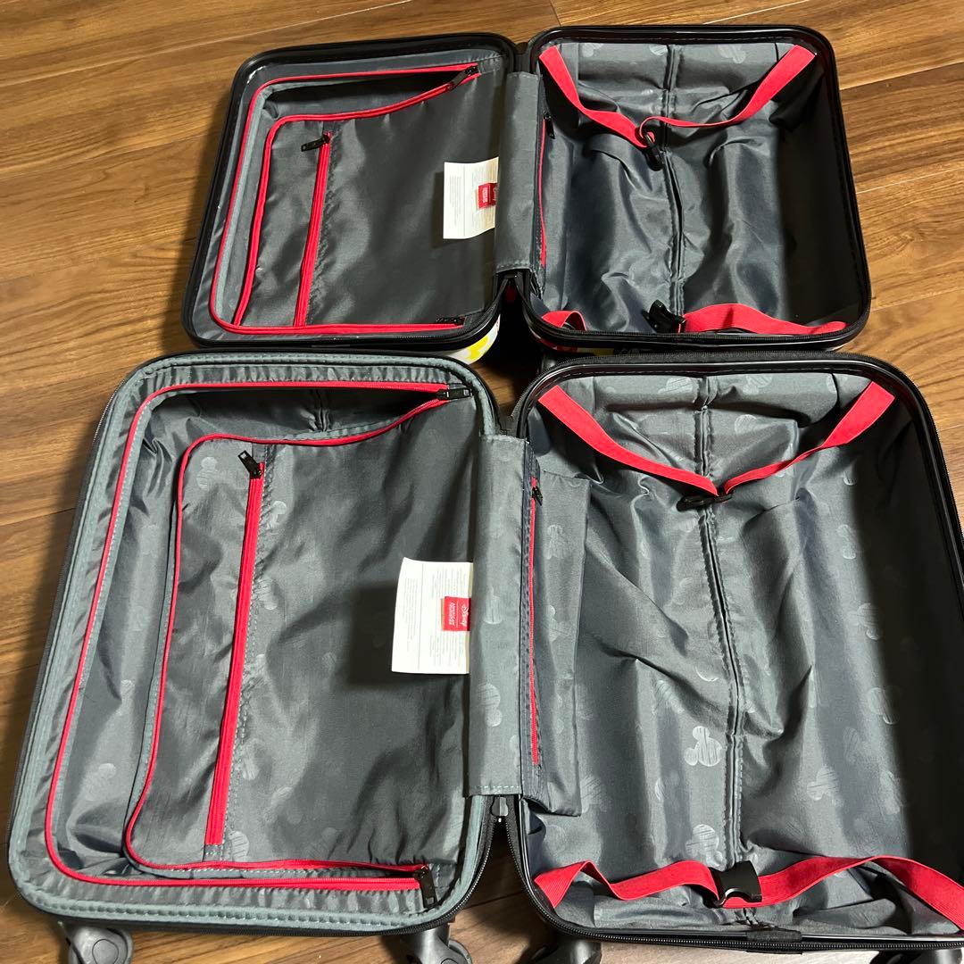 ディズニーミッキーマウススーツケース（2個セット）