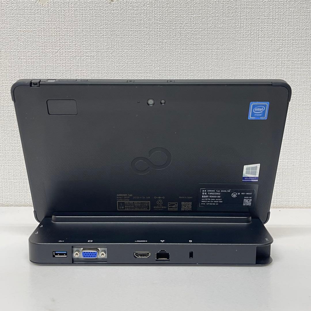 #473 富士通 ARROWS Tab Q509/VB Celeron 8GB