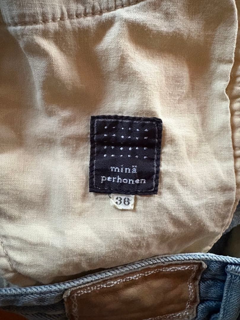 更にお値下げ　ミナペルホネン alwaysデニム　dn4400 サイズ36