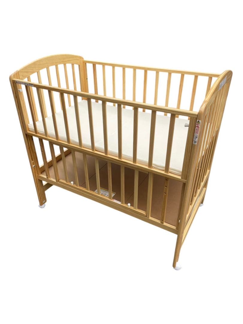 KATOJI カトージ ハイポジションベビーベッド アーチ マットレス付き