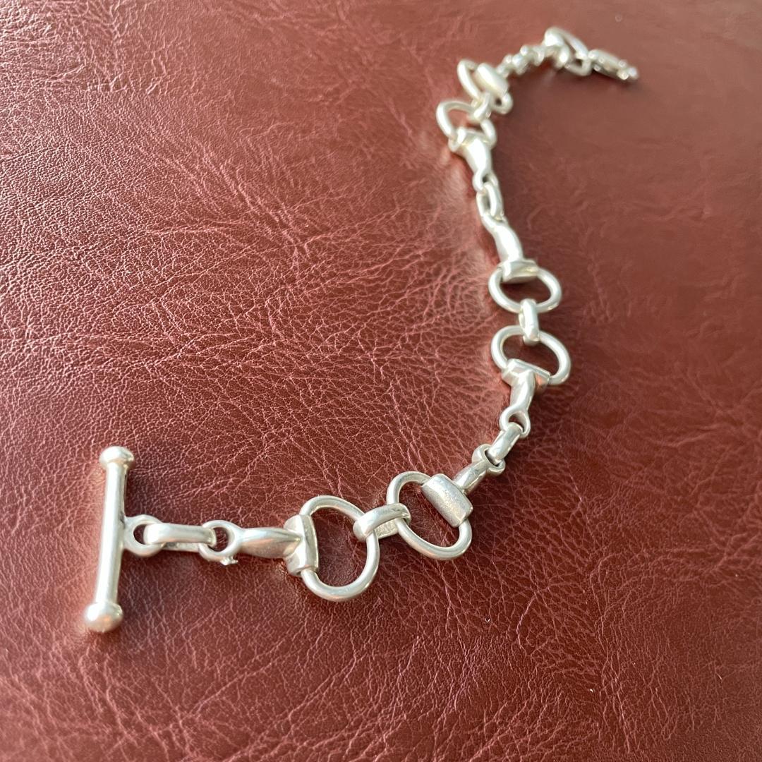 スナッフルビット メンズ ヴィンテージ シルバー925 ブレスレット メキシコ製