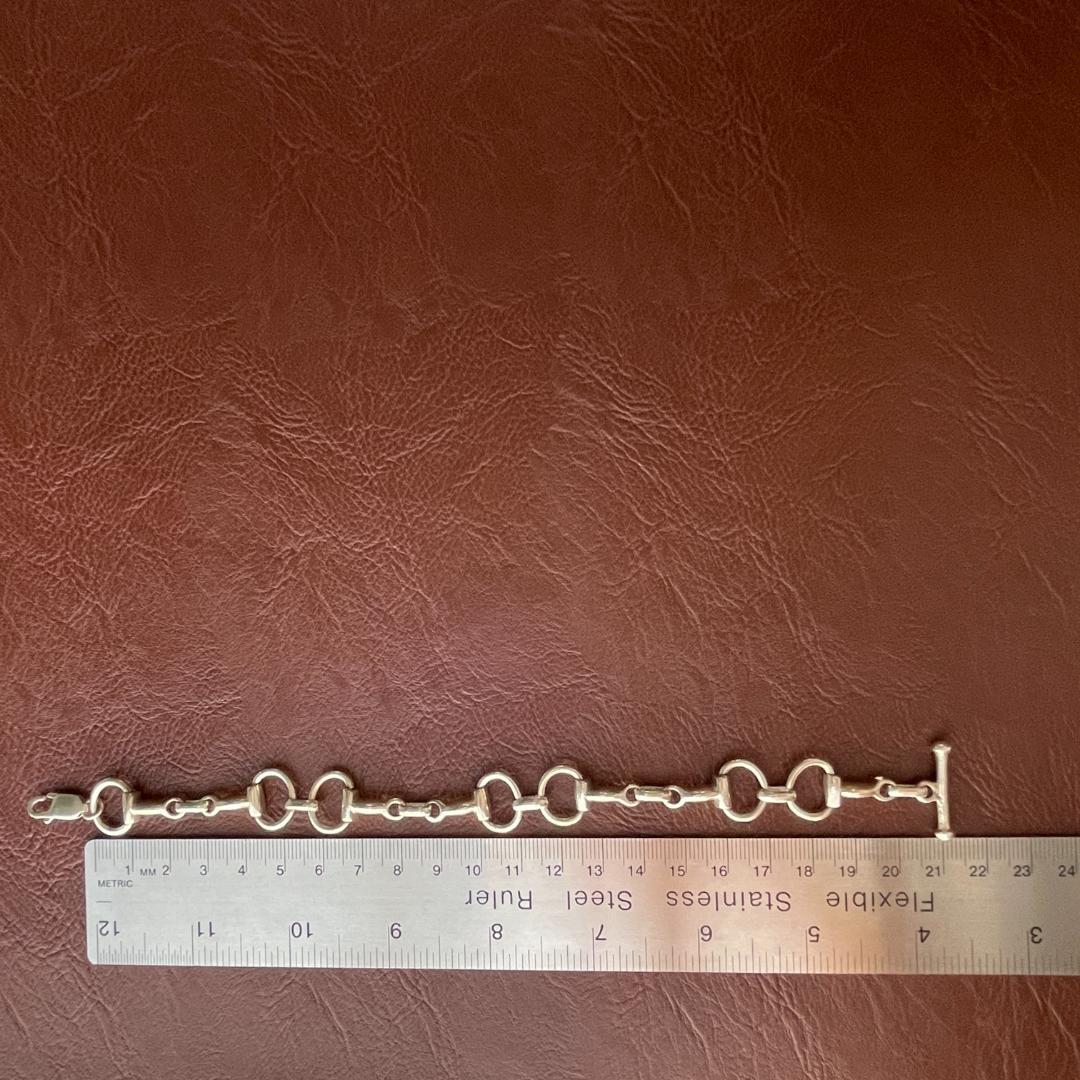 スナッフルビット メンズ ヴィンテージ シルバー925 ブレスレット メキシコ製