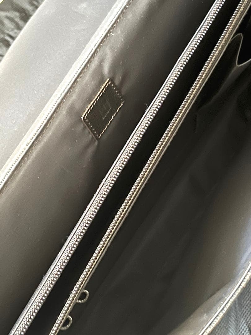 ⭐️新品タグ⭐ダンヒルブラウンクラッチバッグ&セカンドバッグ ダイヤル式ロック付き