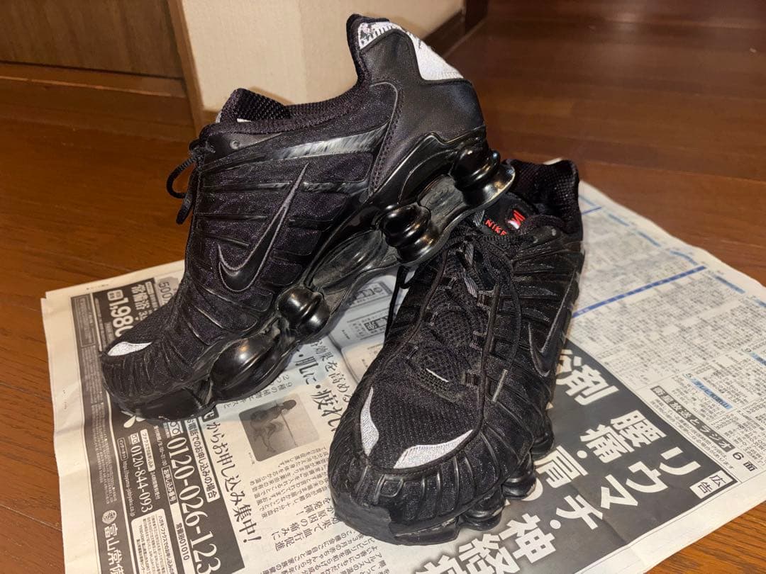 NIKE SHOX TL BLACK ナイキ ショックス ブラック 29cm