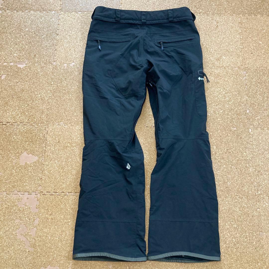 【美品】VOLCOM ボルコム GORE-TEX ゴアテックスパンツLメンズ 黒
