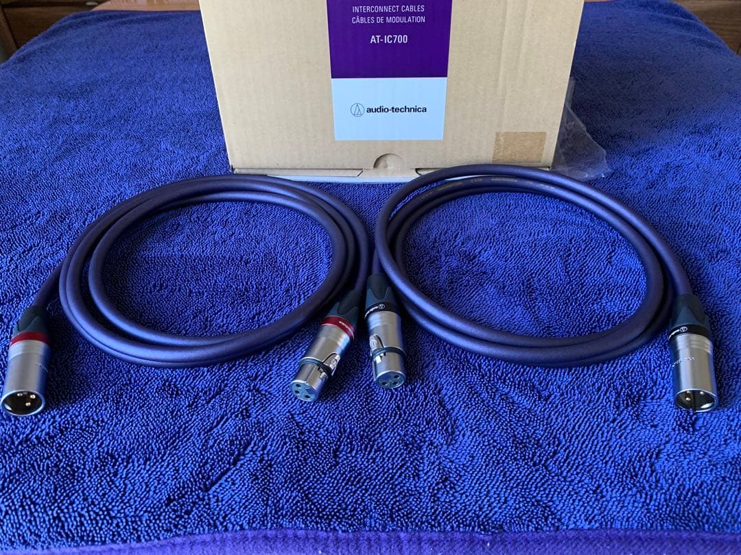 AT-IC700X オーディオテクニカ XLRケーブル　2.0m 美品　元箱