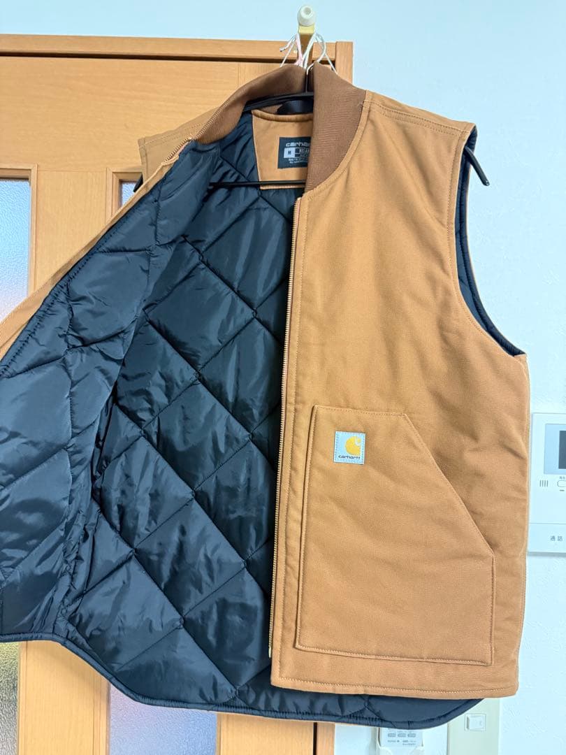 carhartt ダックベスト M ブラウン