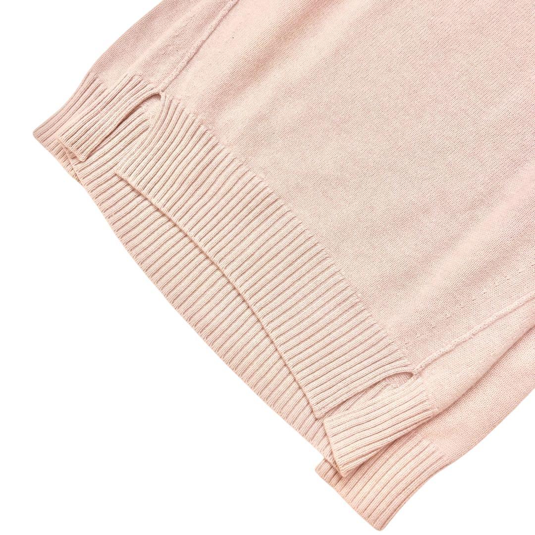 本日限定❣️カシミヤ64%＊ドゥロワー 7G天竺クルーネックニット S 定価9万