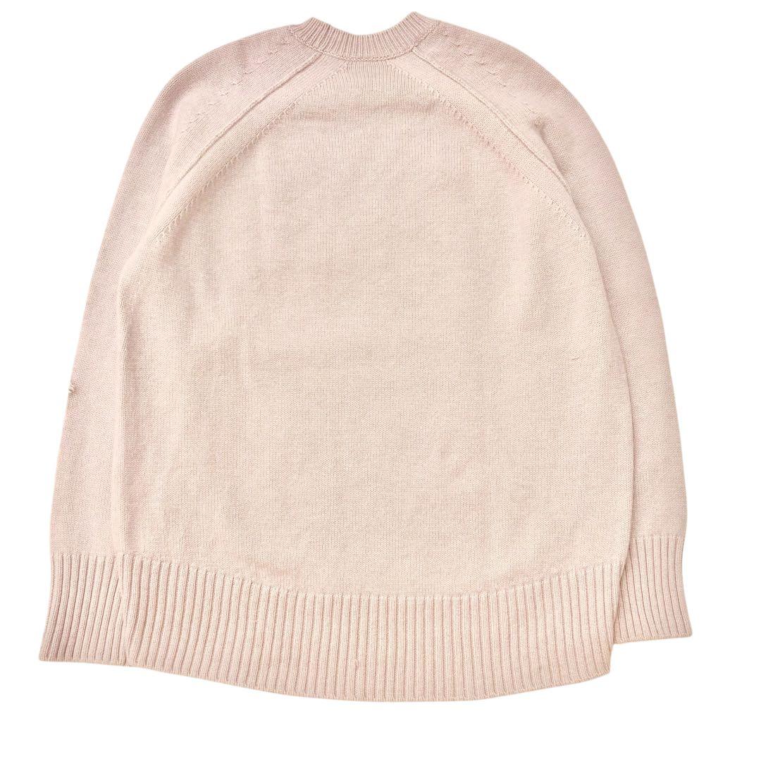 本日限定❣️カシミヤ64%＊ドゥロワー 7G天竺クルーネックニット S 定価9万