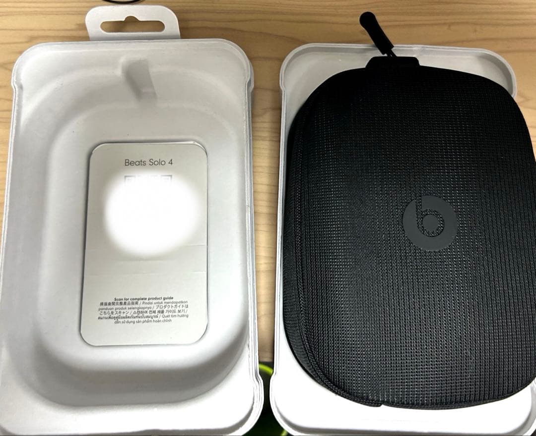 Beats Solo 4 オンイヤーワイヤレスヘッドフォン – スレートブルー