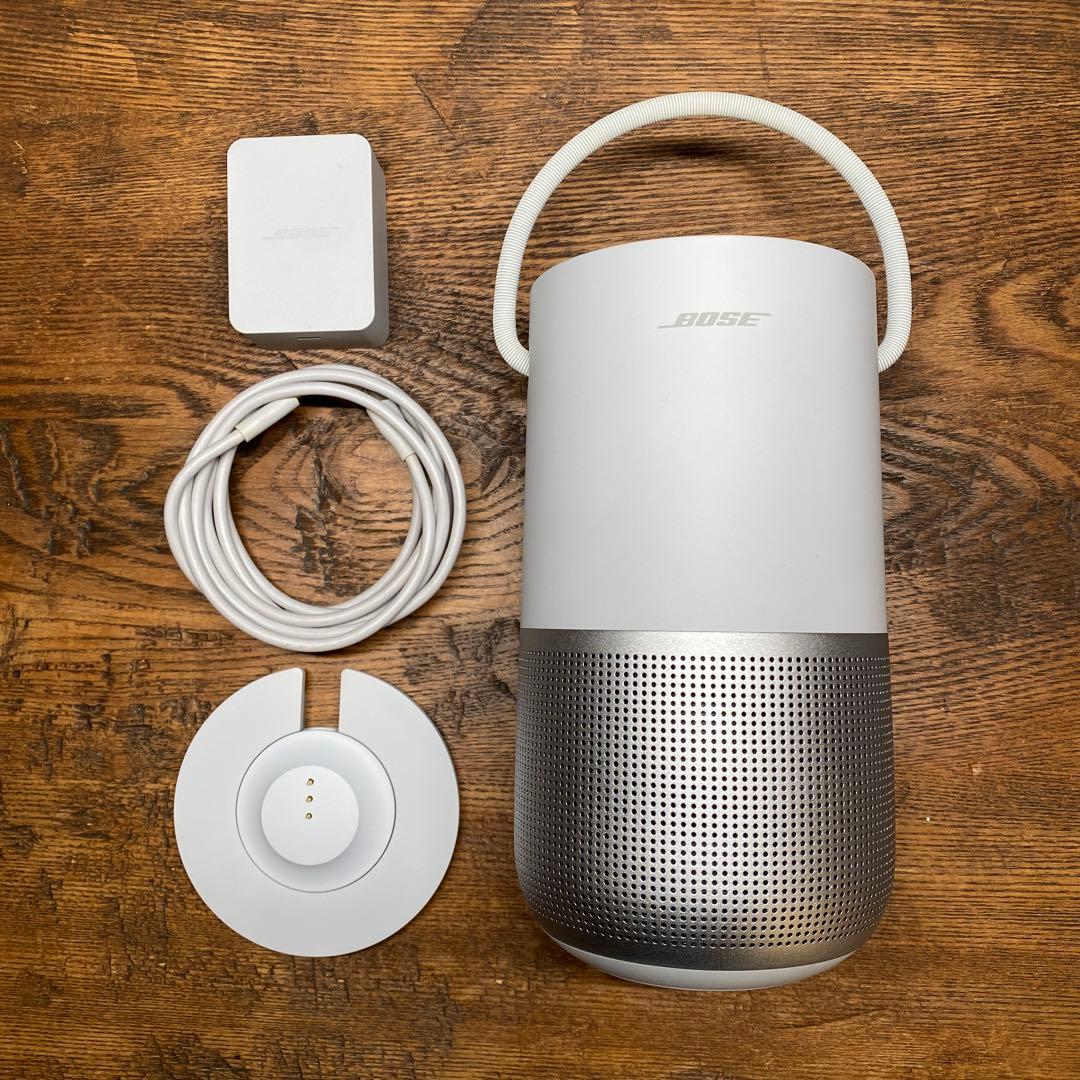 BOSE ポータブルスマートスピーカー 充電クレードルセット ケース付き