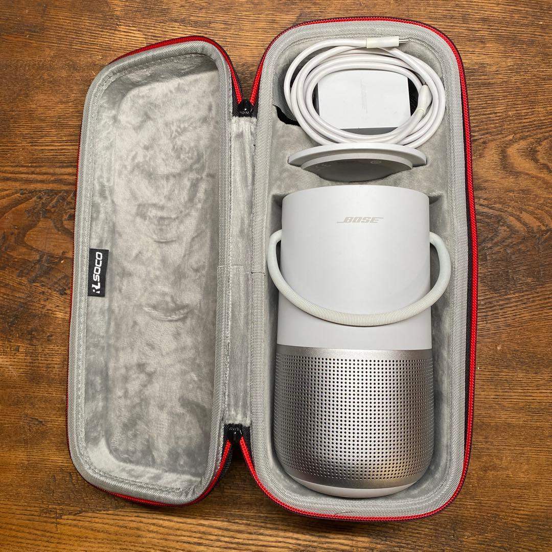 BOSE ポータブルスマートスピーカー 充電クレードルセット ケース付き