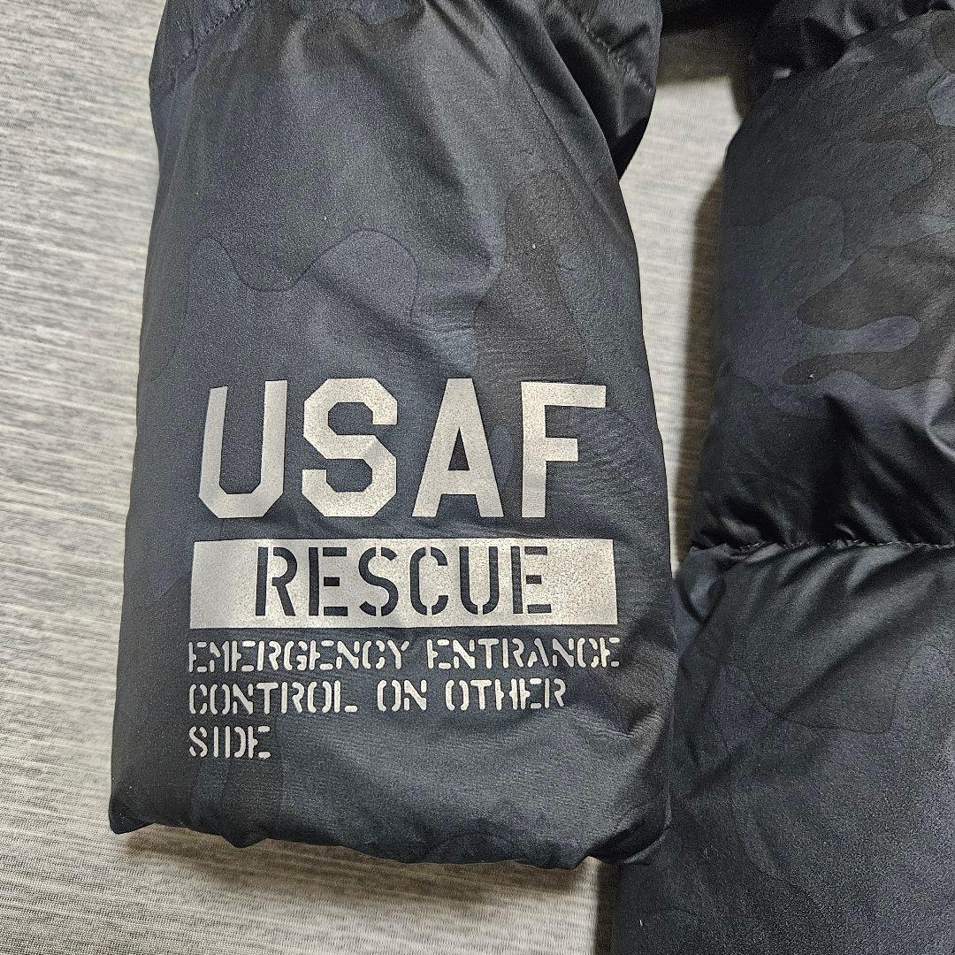 【sabuken55】AVIREX US AIR FORCE ダウン 迷彩