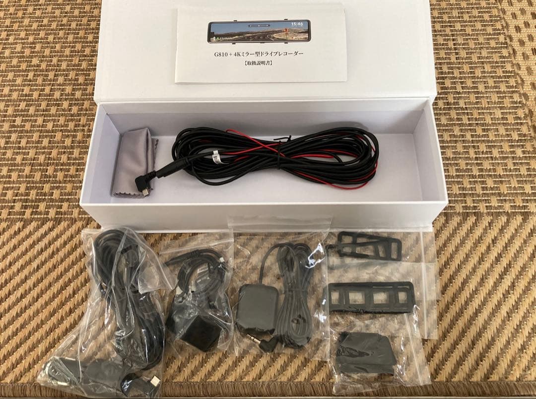 JADO ドライブレコーダー型ミラー G810+4K 64GB