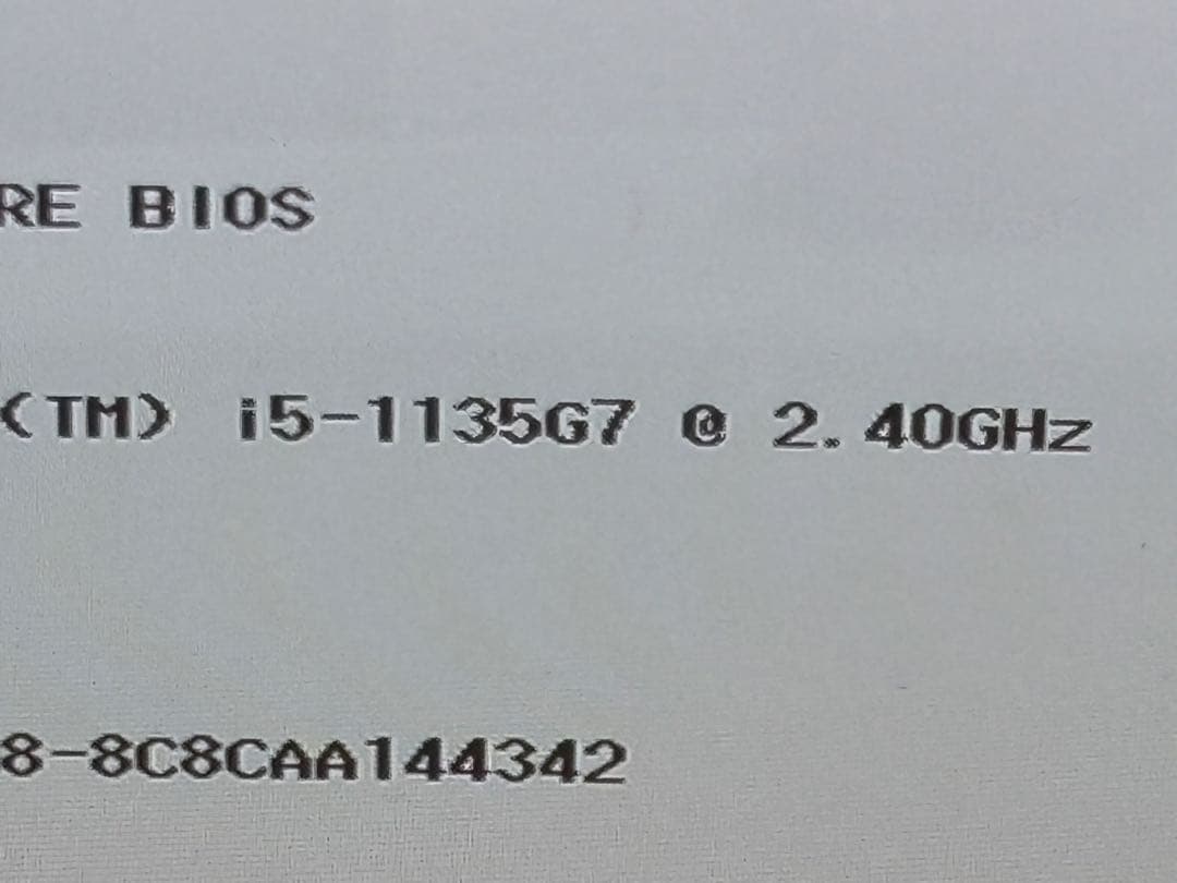 富士通 有機EL WC2/E3 i5-1135G7 SSD512GB ※訳あり