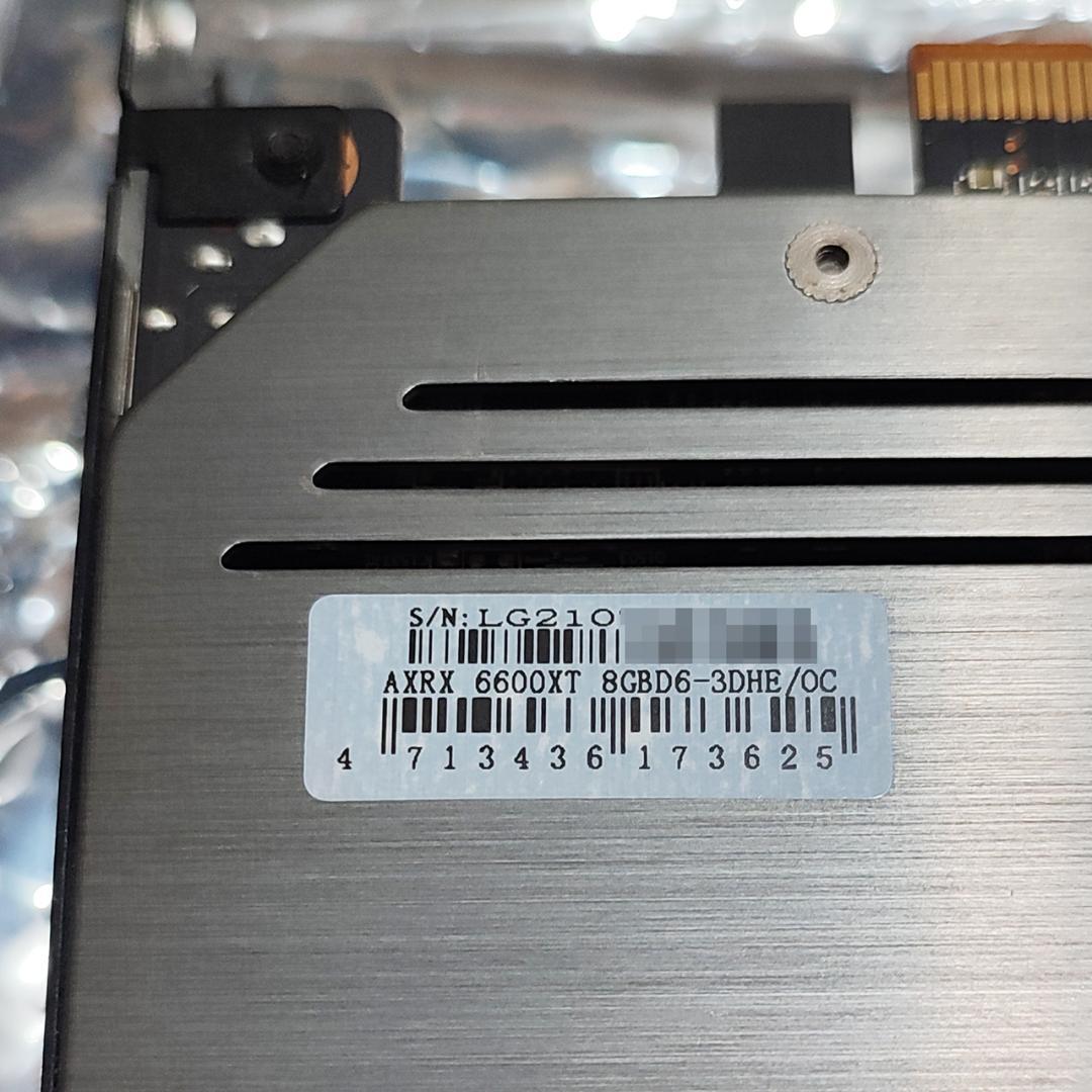 【動作良好】PowerColor Red Devil RX 6600 XT