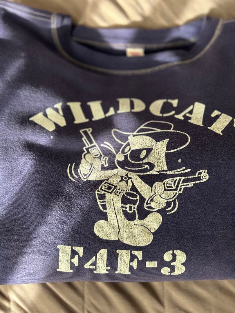 ア*モ様 90s ヴィンテージ　旧リアルマッコイズ　マッコイスポーツ　ナス紺　ス