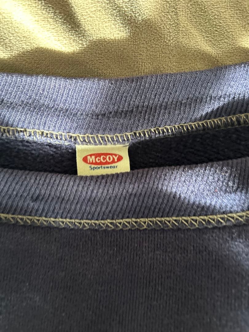 ア*モ様 90s ヴィンテージ　旧リアルマッコイズ　マッコイスポーツ　ナス紺　ス