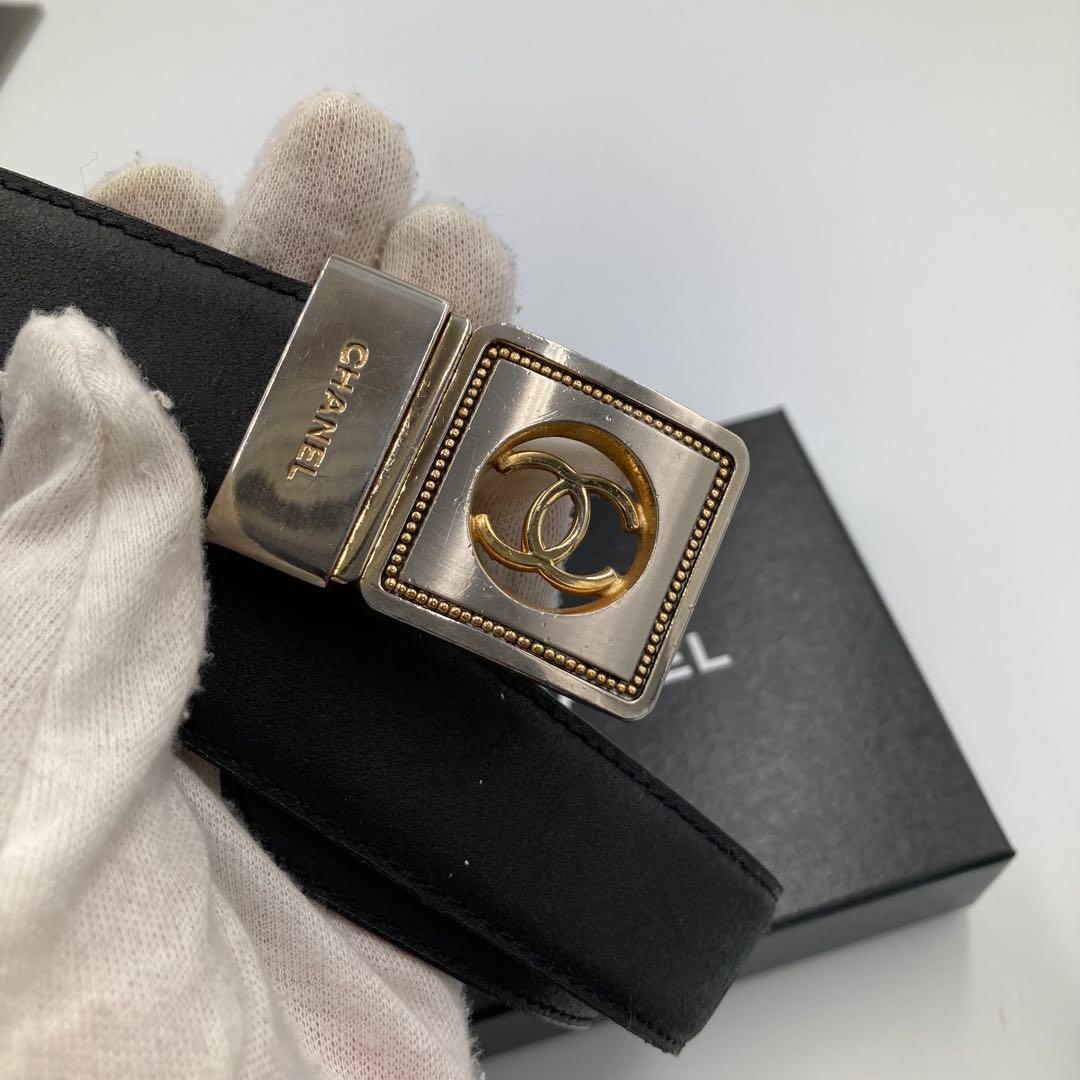！美品！　CHANEL シャネル　ベルト　ゴールド　85A