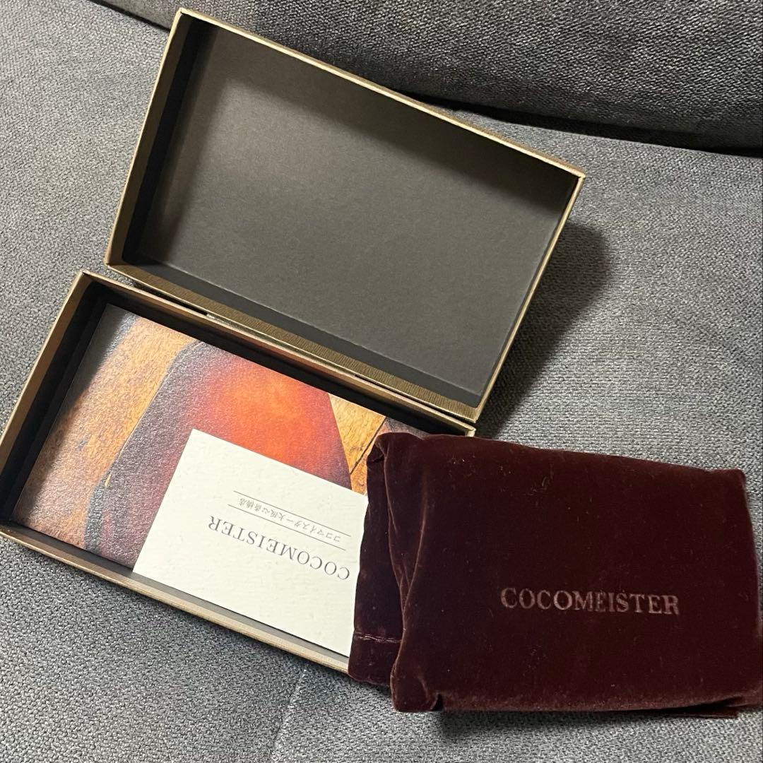 ココマイスター 名刺入れ 新品　ブラック