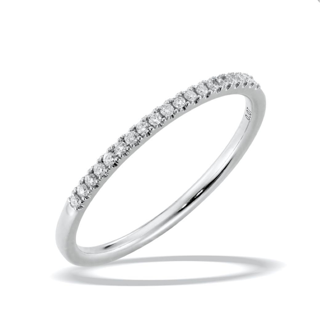 値下げ STAR JEWELRY Pt950 リング 3号 定価80,300円