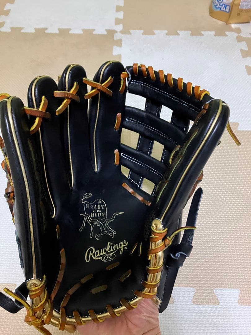 Rawlings 軟式グローブ 黒