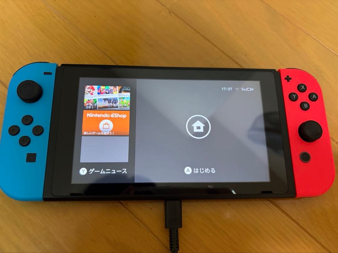 Switch本体 初期化済