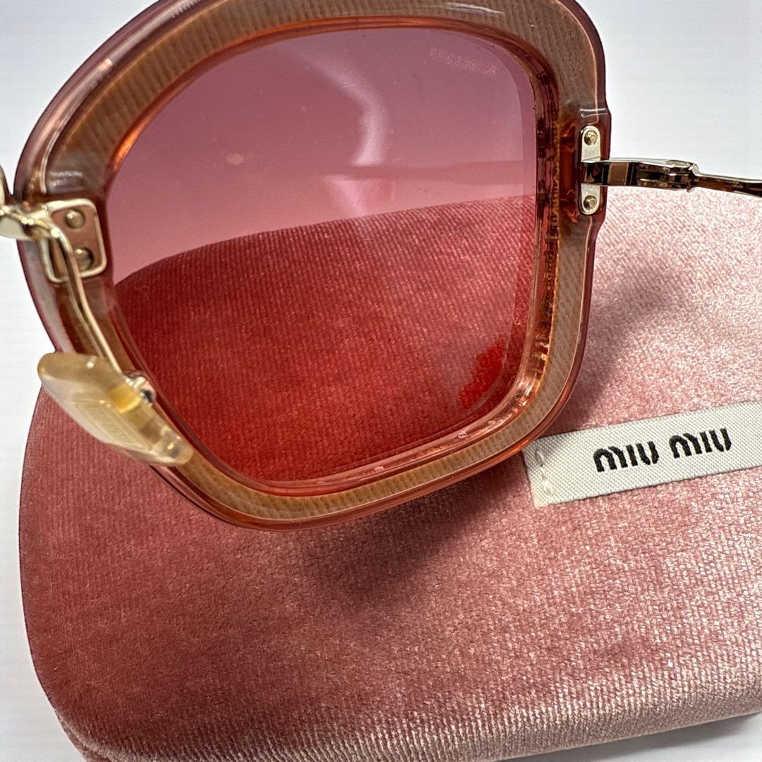 《入手困難》miumiu ミューミュー サングラス バタフライ ケース 箱付き