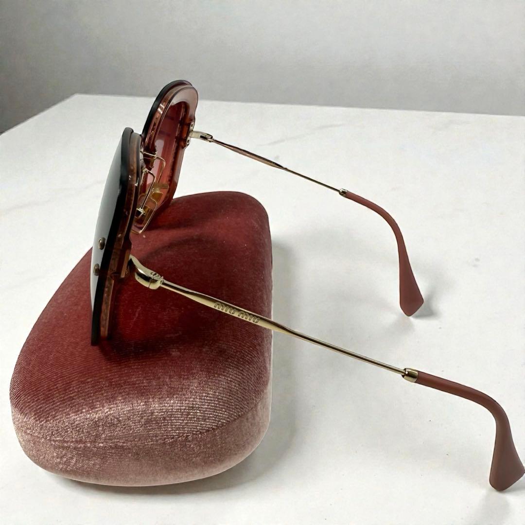 《入手困難》miumiu ミューミュー サングラス バタフライ ケース 箱付き