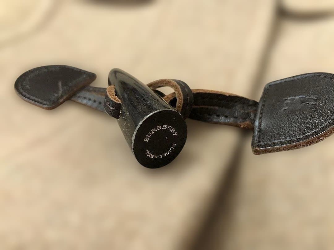 L*0様 【極美品】バーバリーブルーレーベル ダッフルコート ベージュ M