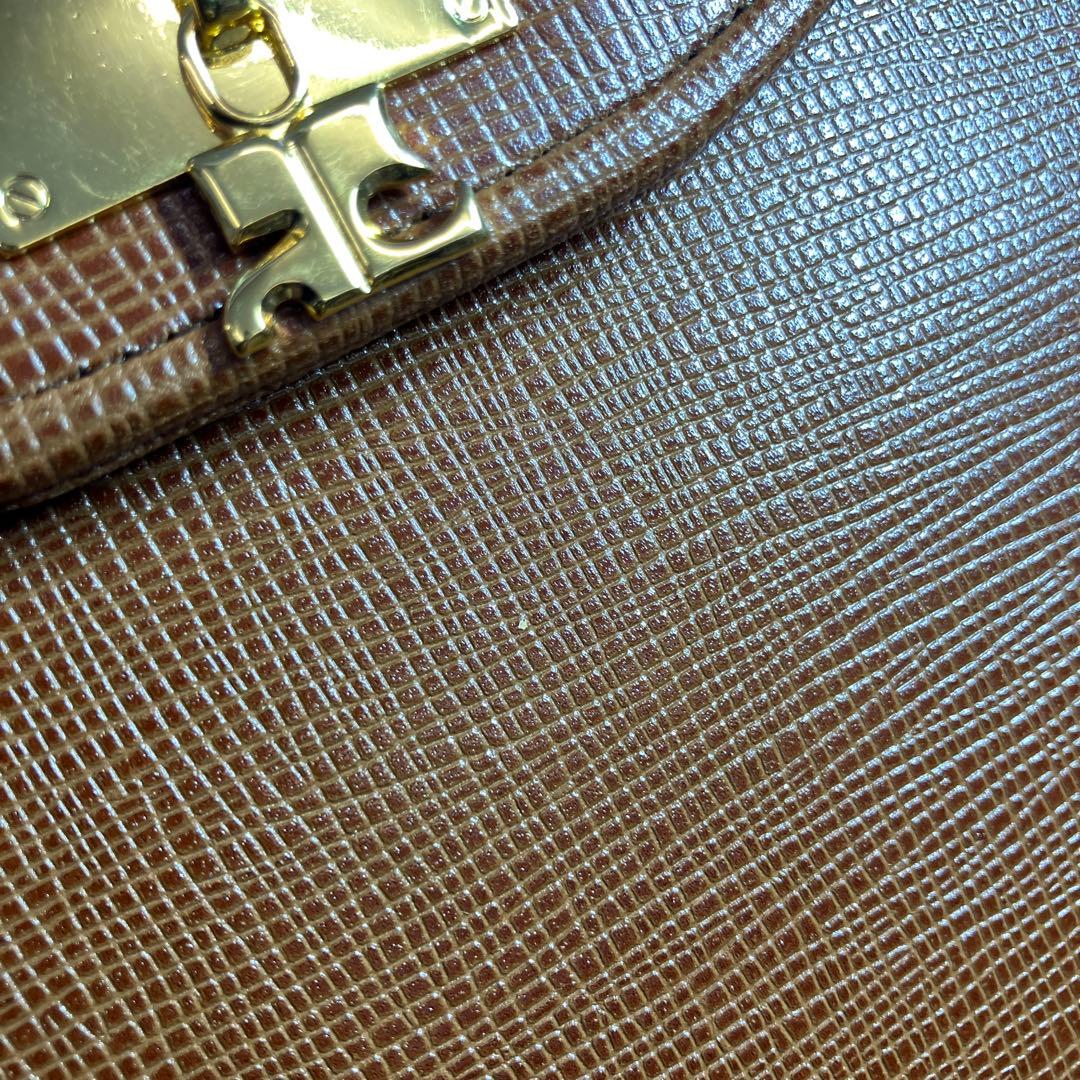 サ2511-2019 クレージュ ハンドバッグ ショルダーバッグ レザー