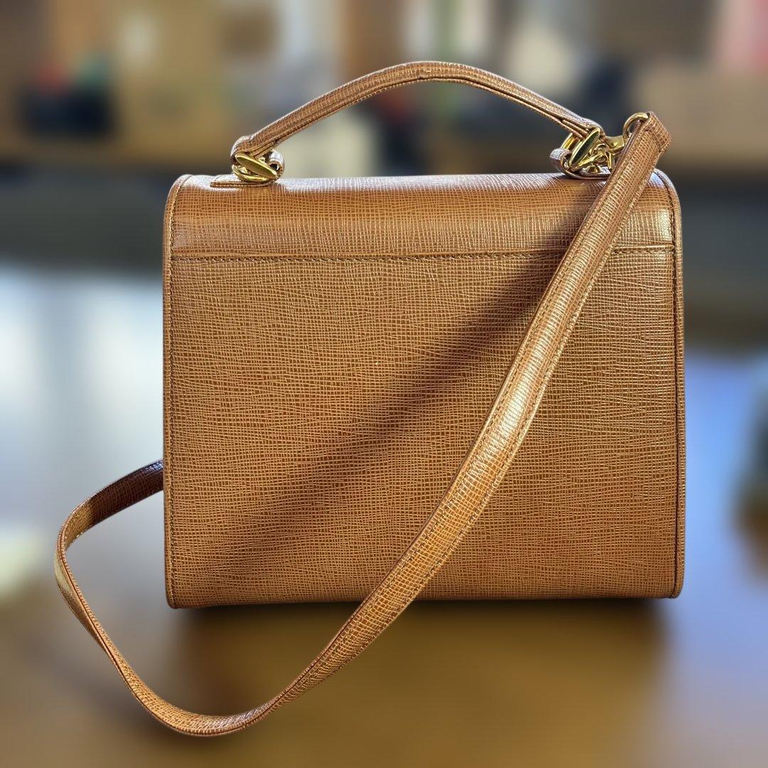 サ2511-2019 クレージュ ハンドバッグ ショルダーバッグ レザー